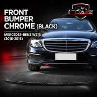 Front Bumper Chrome (Black) 2138850300 Compatible With MERCEDES-BENZ E-CLASS (W213) (2016-2016) Tag No.283