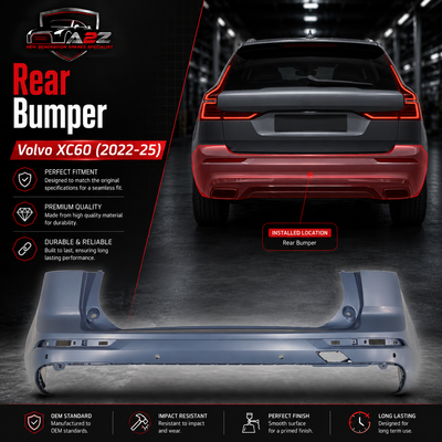 Rear Bumper 39847266 40007616 39796807 Compatible With Volvo XC60 (2022-25) Tag No.408