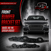 Front Bumper Bracket Right 4K0807284 & Left 4K0807283 Compatible With Audi A6 4K (2018-2022) No:- 72