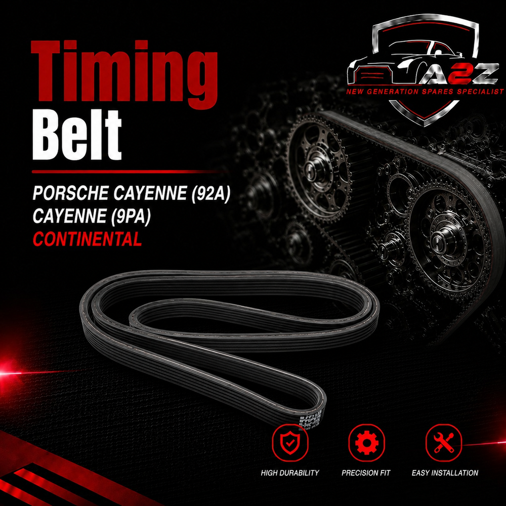 Timing Belt 7DPK2074 95510293300 Compatible With PORSCHE CAYENNE (92A) CAYENNE (9PA) CONTINENTAL
