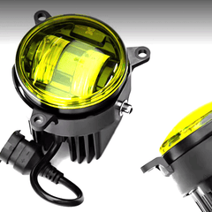Fog Lamp Set (Yellow) Compatible With Land Rover Defender 5 L663