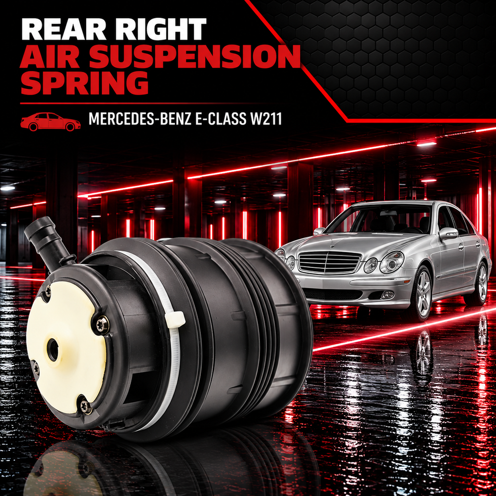 Rear Right Air Suspension Spring A2113200825 A2113201225 2113201625 Compatible With MERCEDES-BENZ E-CLASS W211