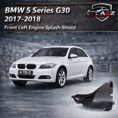 Front Left Engine Splash Shield 51757312829 Compatible With BMW 5 Series G30 2017-2018