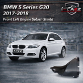 Front Left Engine Splash Shield 51757312829 Compatible With BMW 5 Series G30 2017-2018