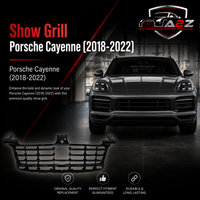 Show Grill 9Y0807683 Compatible With Porsche Cayenne (2018-2022) Tag No.1