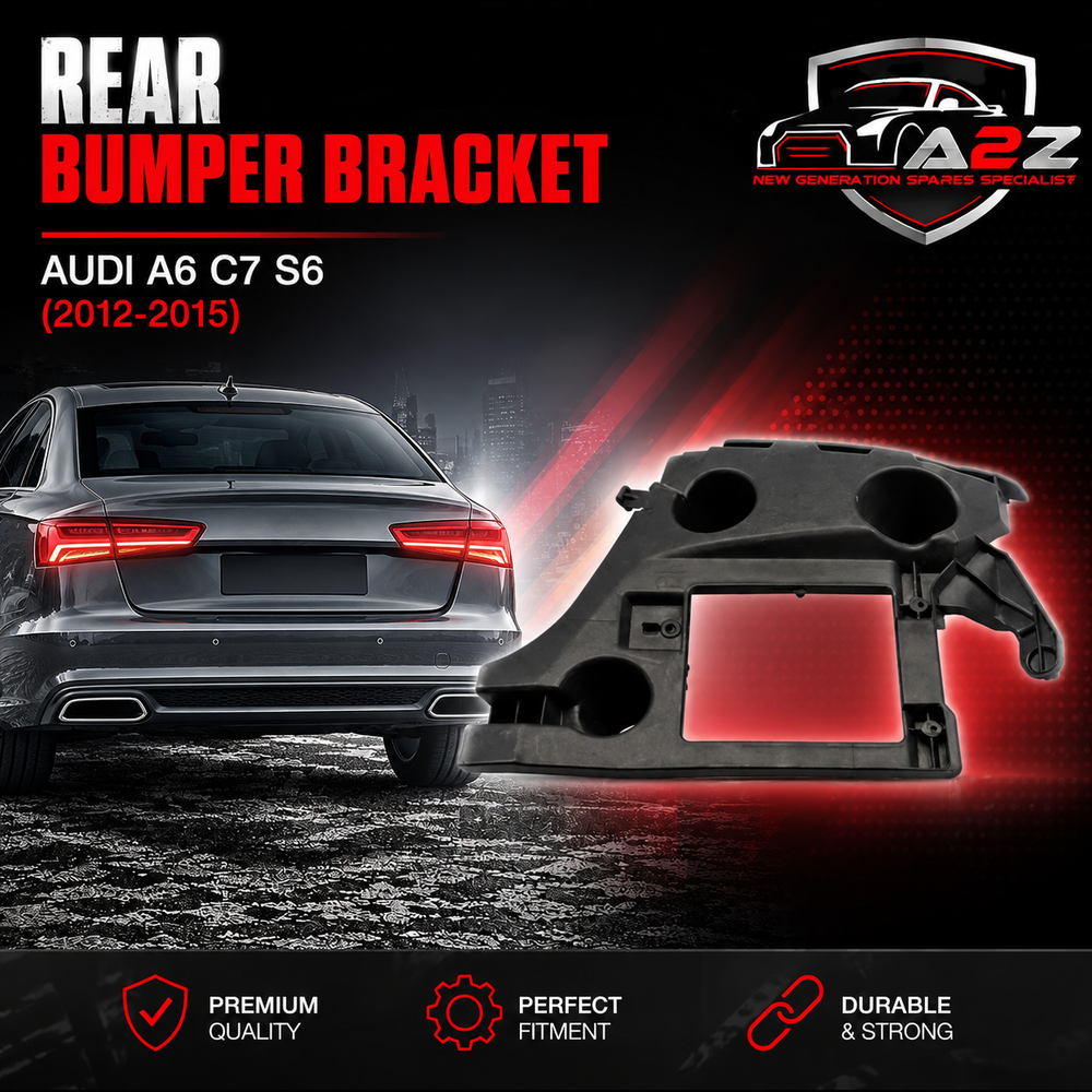 Rear Bumper Bracket Left 4G5807393 & Right 4G5807394 Compatible With AUDI A6 C7 (4G2, 4GC) | A6 / S6 2012-2015 NO:- 63