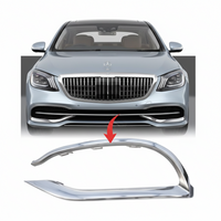 Front Bumper Chrome Right 2228854600 & Left 2228854500 Compatible with MERCEDES-BENZ E-Class W222 (2018-20) Tag No.220