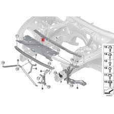 Radiator Support Cover 51647435938 Compatible With BMW 5 Series G30 G31 G38 8 Series G14 G15