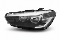 Headlight Headlamp Left 63117436461 & Right 63117436462 (Without Blaster) Compatible With BMW X1 E48 (2016-2019) LED (W/0 Fan)