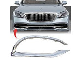 Front Bumper Chrome Right 2228854600 & Left 2228854500 Compatible with MERCEDES-BENZ E-Class W222 (2018-20) Tag No.220