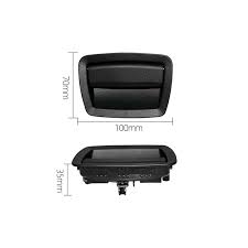 Passenger Seat Glove Case Handle Black 51169205976 51169172493 Compatible With BMW 5 & 7 Series F10 F11 F18 F01 F02 F04