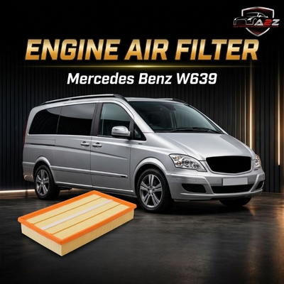 Engine Air Filter 0000901651 Compatible With Mercedes Benz W639