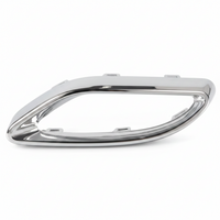 Rear Exhaust Chrome Right 2058852321 & Left 2058852221 Compatible With Mercedes-Benz C-Class W205 (2018-2020) Tag No.223