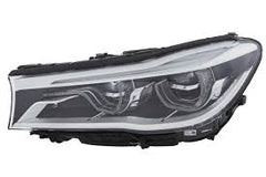 Headlight Headlamp Left 63117408709 & Right 63117408710 (Without Blaster) Compatible With BMW 7 Series G11 (2016-2018) LED +Adaptive