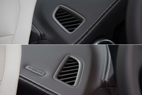 Front Ac Vent Dashboard Left & Right (Set) 25368038029 Compatible With BENZ 253 Black