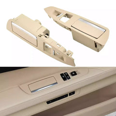 Rear door ashtry assembly with curtain folding switch hole Old Model 51429169053 L 51429169054R Compatible with BMW 7 SERIES F02 Set Of 2