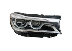 Headlight Headlamp Left 63117408709 & Right 63117408710 (Without Blaster) Compatible With BMW 7 Series G11 (2016-2018) LED +Adaptive