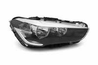 Headlight Headlamp Left 63117436461 & Right 63117436462 (Without Blaster) Compatible With BMW X1 E48 (2016-2019) LED (W/0 Fan)