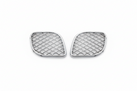 Font Bumper Fog Lamp Case ( Chrome ) Left 3W5807682F & Right 3W5807683F Bentley Flying Spur