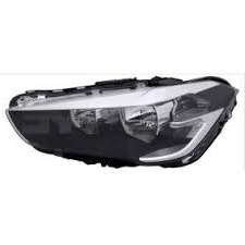 Headlight Headlamp Left 63117436461 & Right 63117436462 (Without Blaster) Compatible With BMW X1 E48 (2016-2019) LED (W/0 Fan)