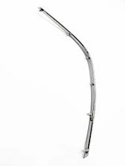 Front Bumper Chrome Right 2078852021 & Left 2078851921 Compatible With Mercedes-Benz E-Class W207 (2010-2013) Tag No.140