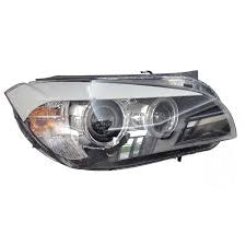 Headlight Headlamp Left 63112993491 & Right 63112993492 (Without Blaster) Compatible With BMW X1 E84 (2009-2012) Halogen