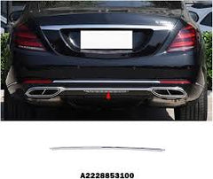 Rear Bumper Chrome 2228853100 Compatible With MERCEDES BENZ S-CLASS W222 2018-2020 Tag No.133