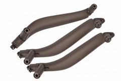 Inner Door Pull Handle Set Moka Left 51417356127 Right 51417356128 Compatible With BMW X5 X6 F15F16