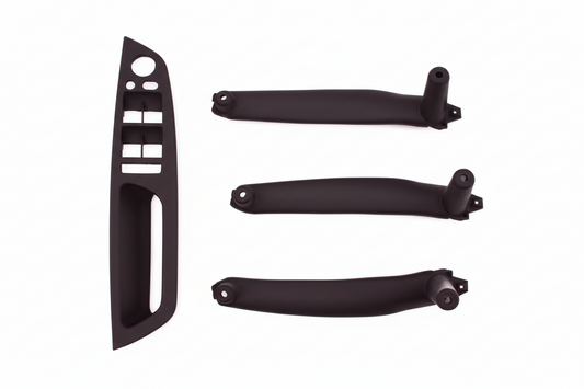 Inner Door Pull Handle Set Moka 51416975798 Left 51416969407 Right 51416969408 Compatible With BMW X5 X6 E70 E71 E72