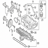 Oil Sump 31410578 Compatible With Volvo S90L S60L XC60