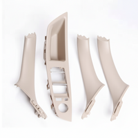 RHD Inner Door Pull Handle and Window Switch Panel Set Oyster 51417225880 Left 51417225863 Right 51417225864 Left 51417225895 Right 51417225896 Compatible With BMW F10 F11 F18