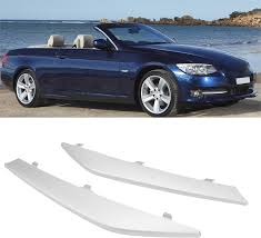 Fog Lamp Chrome Right 51117229182 & Left 51117229181 Compatible With BMW 3-Series E93 2011-14