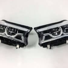 Headlight Headlamp Left 63117408709 & Right 63117408710 (Without Blaster) Compatible With BMW 7 Series G11 (2016-2018) LED +Adaptive