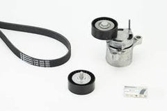 Multi Rib Belt Kit 6PK1660K5 Compatible With BMW 1 (F21), 3 (F30, F80), 3 Gran Turismo (F34), 5 (F10), 5 (G30, F90), X3 (F25), X3 (G01, F97, G08), X4 (G02, F98) (CONTINENTAL)