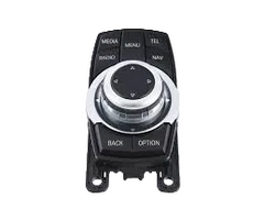 CIC iDrive Multimedia Trims Control Button Cover 65829267955 - C Compatible with BMW 5 Series F10 F11 & 6 Series F12 & 7 Series (F01 F02 F03 F04)