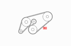 Multi Rib Belt 6PK2140 0109977992 Compatible With MERCEDES-BENZ C-CLASS (W202) (CONTINENTAL)