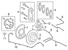 Rear Left/Right ABS Wheel Speed Sensor 4479050101 4479051503 4479056802 4479059501 A4479050101 A4479059501 A4479051503 A4479056802 Compatible With MERCEDES-BENZ V-CLASS W447 | VALENTE