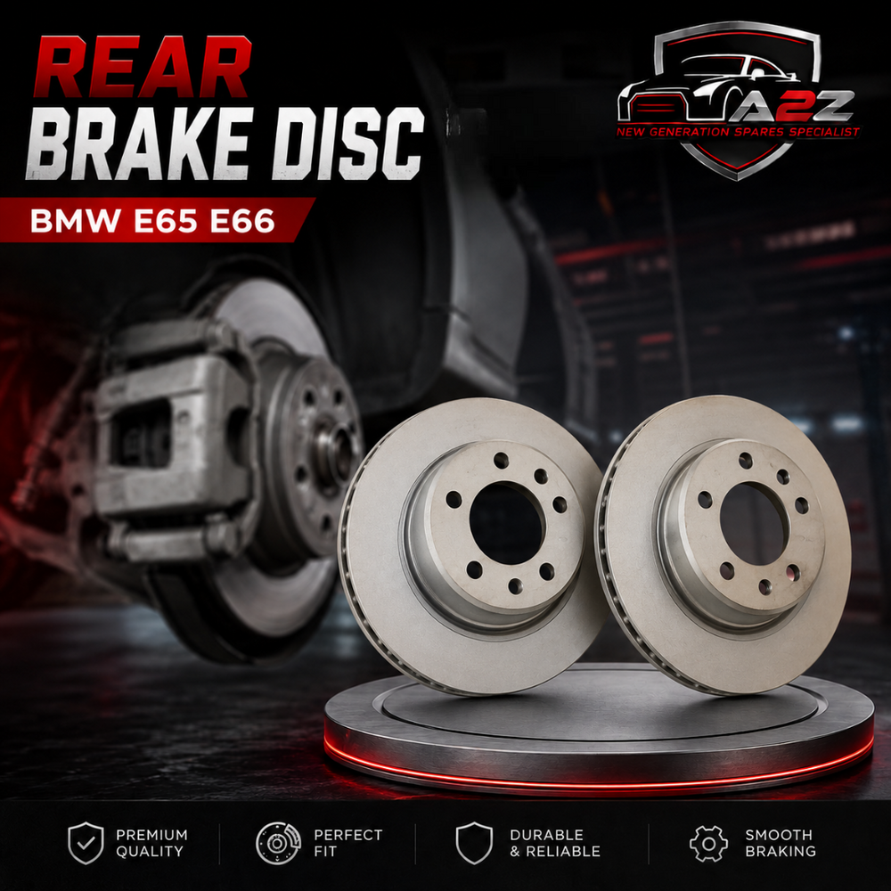 Rear Brake Disc 34211166127 Compatible With BMW E65 E66