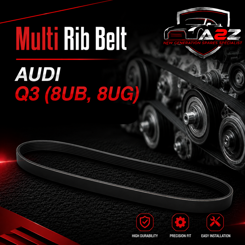 Multi RIB Belt 6PK1070 03L903137T 03L903137G Compatible With AUDI Q3 (8UB, 8UG) (CONTINENTAL)