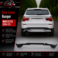 Rear Lower Bumper 51127338792 Compatible With BMW X3 F25 (2014-17) Tag No.119