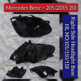 Headlight Base Compatible With Mercedes Benz W205 (2015-2020) Tag No.101/110/118