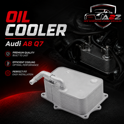 Oil Cooler 057117021P 95810727130 For Audi A8 Q7 Tag-O-61