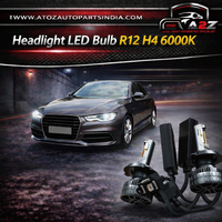 Headlight LED Bulb R12 H4 6000K (Pack of 2) Tag No.5