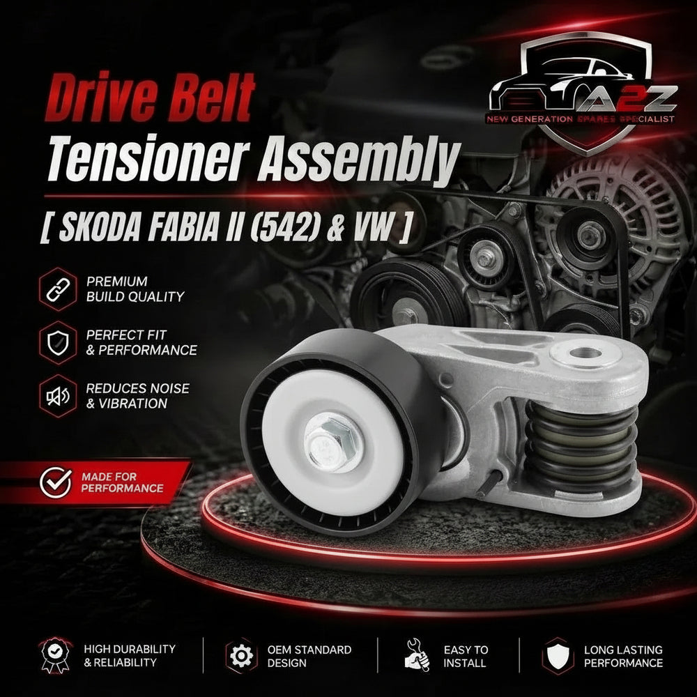 Belt Tensioner With Pulley 1J0145299A Compatible With SKODA FABIA II (542) & VW