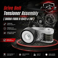 Belt Tensioner With Pulley 1J0145299A Compatible With SKODA FABIA II (542) & VW
