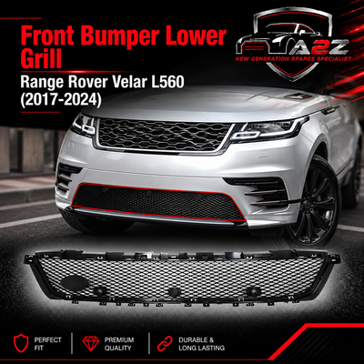 Front Bumper Lower Grill LR157793 Compatible With Land Rover Range Rover Velar - L560 (2017-2024) Tag No.21
