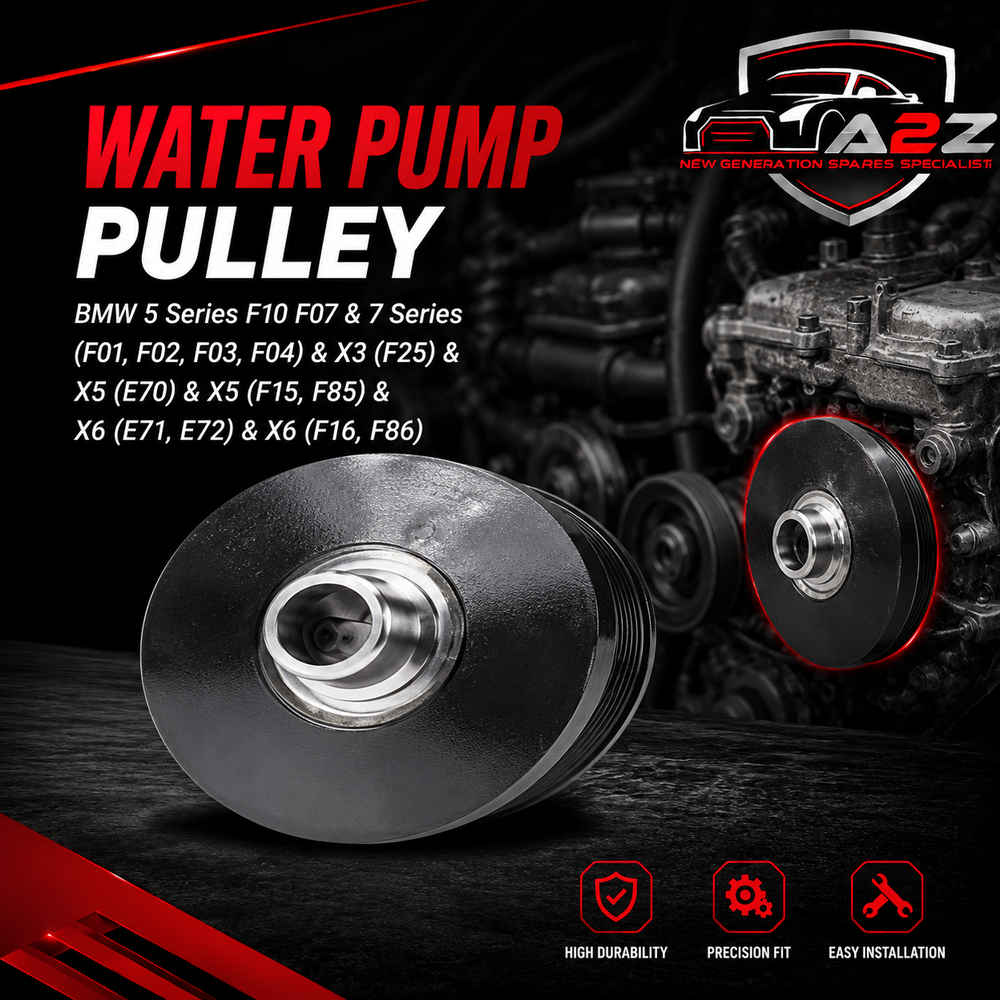 Crankshaft Pulley 11237800026 Compatible With BMW 5 Series F10 F07 & 7 Series (F01, F02, F03, F04) & X3 (F25) & X5 (E70) & X5 (F15, F85) & X6 (E71, E72) & X6 (F16, F86) Tag-CP-02