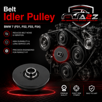 Belt Pulley VD1191 11238511321 Compatible With BMW 7 (F01, F02, F03, F04) (CONTINENTAL)