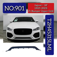 Front Bumper Upper Grill T2H45315LML Compatible With Jaguar XF (2021-2023) Tag No.901