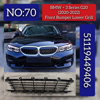 Front Bumper Lower Grill 51119449406 Compatible With BMW 3 Series G20 Tag No.70